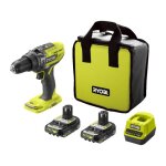 Perceuse � percussion 18v one + ? + 2x2ah - r18pd3 - 220s ryobi