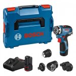 Perceuse visseuse flexiclic gsr 12v - 35 fc + 2 batteries 3, 0ah - 06019h3000 bosch