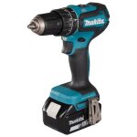 Perceuse visseuse à percussion 18 v - 5 ah - diamètre 13 mm makita Perceuse visseuse à percussion 18 v - 5 ah - diamètre 13 mm makita