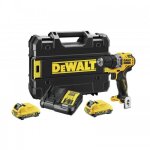 Perceuse visseuse sans fil 12v 2x2ah - dcd701d2 - qw dewalt