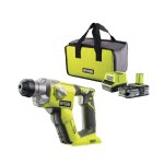 Perforateur sans fil sds + 18v one + ? + 1 batterie 2, 5ah - r18sds - 125s ryobi Perforateur sans fil sds + 18v one + ? + 1 batterie 2, 5ah - r18sds - 125s ryobi