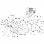 Pice dtache n34 - puleggia motore doppia (mk3030) eurosystems