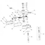 Pièce détachée n°70 pour p55 - molla posizionamento eurosystems Pièce détachée n°70 pour p55 - molla posizionamento eurosystems