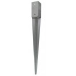Pied de poteau carré à enfoncer - 90x90 mm - ppjet simpson strong - tie Pied de poteau carré à enfoncer - 90x90 mm - ppjet simpson strong - tie