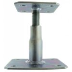 Pied de poteau r�glable sur platine - galvanis� - apb100 / 150 simpson strong - tie