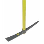 Pioche de jardin et terrassier douille ronde manche tri - mati�re novagrip leborgne