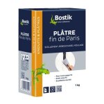 Pl�tre fin de paris - scellement, rebouchage et moulage - 1kg bostik