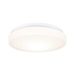 Plafonnier axin � �quiper e27 18w 230v ip44 blanc paulmann