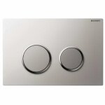 Plaque de commande double touche - sigma 20 - acier inoxydable geberit