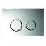 Plaque de commande double touche - sigma 20 - chrom� brillant geberit