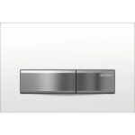 Plaque de commande - double touche - sigma 50 - blanc geberit