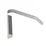 Contre - plaques � ressort pour paumelles universelles 2 lames - largeur 15mm hahn