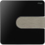 Plaque de commande urinoir visign for style 23 pour systme prevista 8613. 2 - noir brillant et inox ...