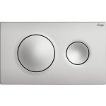 Plaque de commande wc double touche visign for style 20 pour r�servoir prevista 8610. 1 - gris mat viega ...