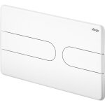 Plaque de commande de wc visign for style 23 pour rservoir prevista 8613. 1 - blanc alpin viega