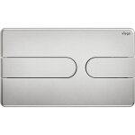 Plaque de commande de wc visign for style 23 pour rservoir prevista 8613. 1 - gris mat viega