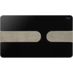 Plaque de commande de wc visign for style 23 pour réservoir prevista 8613. 1 - noir et touches en finition ... Plaque de commande de wc visign for style 23 pour réservoir prevista 8613. 1 - noir et touches en finition ...