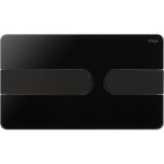 Plaque de commande de wc visign for style 23 pour rservoir prevista 8613. 1 - noir et touches en finition ...