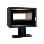 Pole  bois double face sur pied - 7kw - sl - 795 - s - df - base portimao termofoc