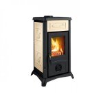 Pole  bois en fonte maille liberty panna - 6 kw - gemma la nordica extraflame