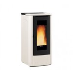 Pole  granuls air - 10 kw - rservoir 30 kg - ivoire - teorema la nordica extraflame
