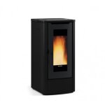 Pole  granuls air - 10 kw - rservoir 30 kg - noir - teorema la nordica extraflame