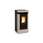 Pole  granuls canalisable - 12 kw - wifi - taupe - lucia plus la nordica extraflame