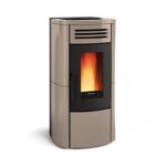 Pole  granuls tanche canalis - 12, 1 kw - taupe - terry plus la nordica extraflame