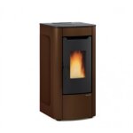 Pole  granuls ventil - 7 kw - rservoir 15 kg - bronze - sabry 5. 0 la nordica extraflame