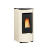 Pole  granuls ventil - 7 kw - rservoir 15 kg - ivoire - sabry 5. 0 la nordica extraflame