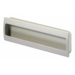 Poign�e cuvette misnia - entraxe 96 mm - alu - 115181 hettich
