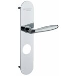 Poigne sur plaque - cylindre 27 mm - serrure picard - chrome picard serrures