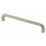 Poign�es de meuble neck - entraxe 160 - nickel� metakor