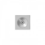 Poignée cuvette carrée - pour porte à galandage - série ez1705q - satiné karcher design Poignée cuvette carrée - pour porte à galandage - série ez1705q - satiné karcher design