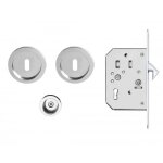 Poignes cuvettes pour porte  galandage - rondes - cl l - srie epd3 bb - inox poli karcher design