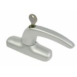 Poign�e de fen�tre oscillo - battante � cl� - menuiserie aluminium - n�fer fapim