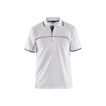 Polo de travail bicolore à manches courtes 3389 - blanc et gris foncé - xs blaklader Polo de travail bicolore à manches courtes 3389 - blanc et gris foncé - xs blaklader