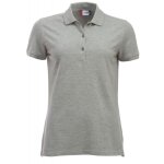 Polo de travail pour femme classic marion - manches courtes - gris - xxl clique Polo de travail pour femme classic marion - manches courtes - gris - xxl clique