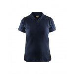 Polo de travail femme en coton 3390 - bleu marine foncé et noir - 3xl blaklader Polo de travail femme en coton 3390 - bleu marine foncé et noir - 3xl blaklader