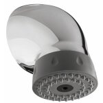 Pomme de douche temporis� - � picots anti calcaires presto