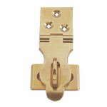 Porte - cadenas en laiton poli a lenne