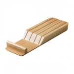 Porte - couteaux orgatray pour tiroir - en h�tre laqu� hettich