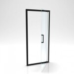 Porte de douche pivotante - factory - style industriel - 90x200 aurlane Porte de douche pivotante - factory - style industriel - 90x200 aurlane