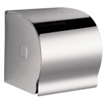 Porte - rouleaux wc - classique - inox - � fermeture � cl� pellet asc
