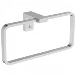 Porte - serviettes mural - anneau carré - conca - chromé ideal standard Porte - serviettes mural - anneau carré - conca - chromé ideal standard