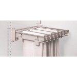Porte - vtements latral coulissant - 8 supports amovibles avec pinces ambos