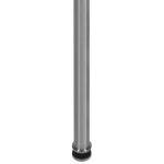 Poteau de rambarde d'escalier - 42, 4 mm - inox - fixation traversante - 1300 mm design production Poteau de rambarde d'escalier - 42, 4 mm - inox - fixation traversante - 1300 mm design production