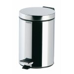 Poubelle 1 seau - inox rossignol