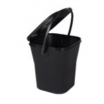 Poubelle compost - 6 litres - anthracite eda plastiques