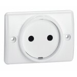 Prise 2ph + t - plinthe legrand